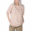 Vans WoBreast Cancer Awareness Oversized Tee Shirt In Nude Check (Ztt) -Billabong Fashion Store HS1570745307
