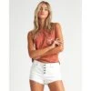 Billabong Buttoned Up Denim In Sea Bleach (Sbc) Shorts -Billabong Fashion Store HS1592356404