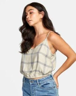RVCA Unite In Oatmeal (Oat) Tank Top