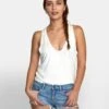 RVCA Minted In White Tank Top -Billabong Fashion Store HS1599681346