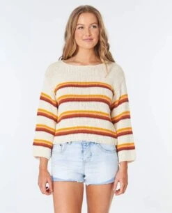 Rip Curl Golden Days In Cream Sweater