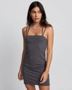 RVCA Grace In Gunmetal (Gnm) Dress