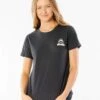 Rip Curl WoShark Bite Standard Tee Shirt In Phantom (Ph -Billabong Fashion Store HS1605297907