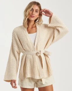 Billabong Those Days In White Sweater