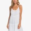 Roxy Sand Dune Beach In White Dress -Billabong Fashion Store HS1611608437