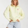 Billabong Catchin Waves Hoodie In Lime Sweatshirt