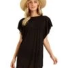 Billabong Out For Waves Cover Up In Black Dress -Billabong Fashion Store HS1612210015