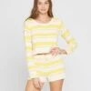 Sun Seeker In Sunshine Stripe (Ssh) Sweater -Billabong Fashion Store HS1612477085