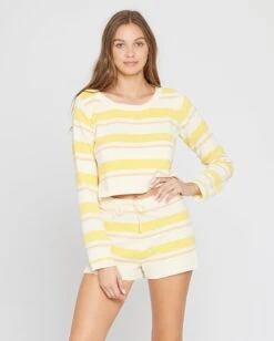 Sun Seeker In Sunshine Stripe (Ssh) Sweater