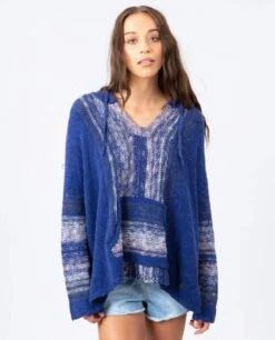 Rip Curl Heat Wave In Navy Blue (Nv Sweater