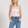 Volcom Sure Burt Tie Dye In Multi (Mlt) Tank Top -Billabong Fashion Store HS1614817650