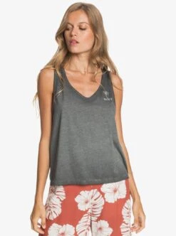 Roxy Need A Wave B In Anthracite (Kvj0) Tank Top