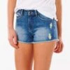 Rip Curl Val Denim Walkshort In Blue Shorts -Billabong Fashion Store HS1616460791
