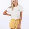 Rip Curl Coastal Search Oversized In Bone (Bo Shirt 2 Rip Curl Coastal Search Oversized In Bone (Bo Shirt -Billabong Fashion Store HS1616519563