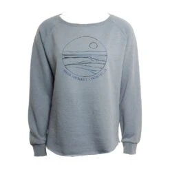 In The Lineup Crewneck In Mist Sweatshirt