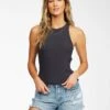Billabong Tomboy In Black Tank Top -Billabong Fashion Store HS1617394836