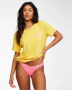 Billabong High On Summertime In Sunflower Shirt