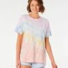 Rip Curl Wipeout Oversize Tee Shirt In Multico -Billabong Fashion Store HS1618444531