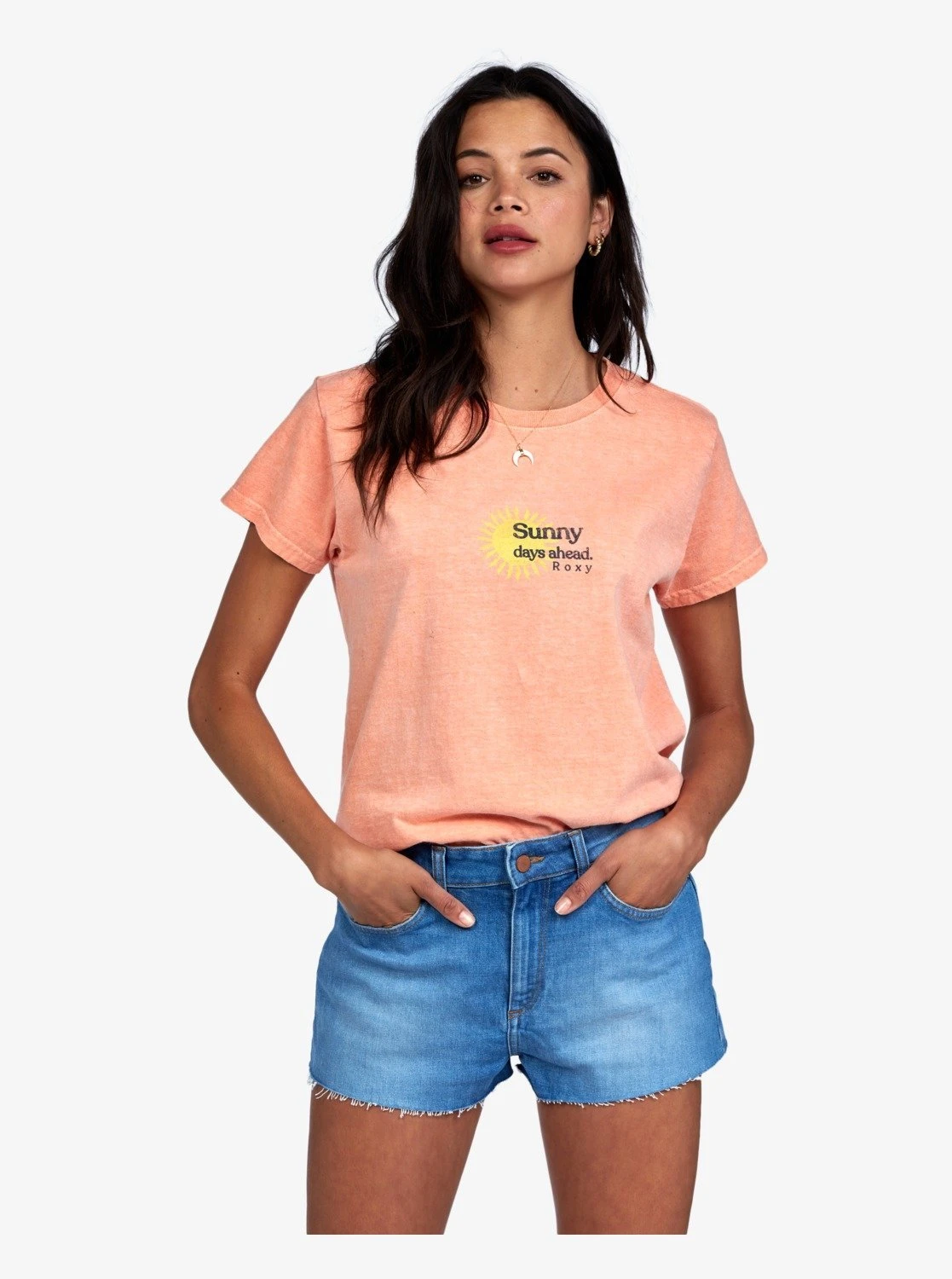 Roxy Perfect Escape Oversized In Coral Shirt 3 Roxy Perfect Escape Oversized In Coral Shirt