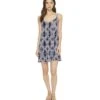 Roxy Swing Dress (dress Blues/casablanca Geo) -Billabong Fashion Store Z4292000