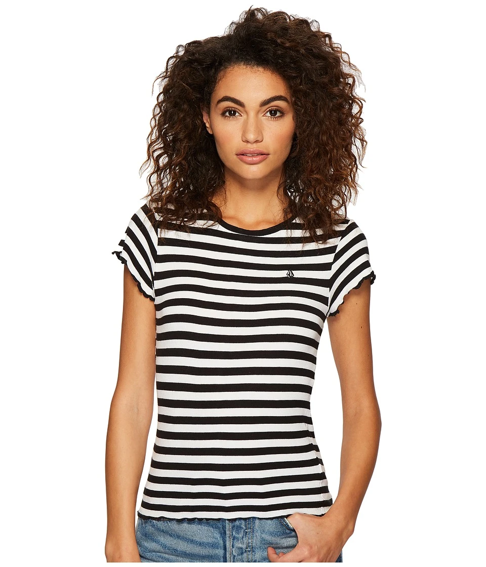 Volcom Colder Shoulder Short Sleeve (black) 3 Volcom Colder Shoulder Short Sleeve (black)