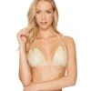 Cosita Buena Zigzag Knotted Cut Out Triangle Bikini Top (gold Rush) -Billabong Fashion Store Z4322646