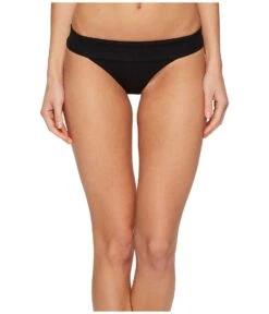 Ridin' High Ribbed Veronica Bottom (black)