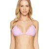 Cosita Buena Wavey Triangle Top (lavanda) 2 Cosita Buena Wavey Triangle Top (lavanda) -Billabong Fashion Store Z4432674