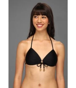 Cosita Buena Molded Push-up Bandeau Halter (black)