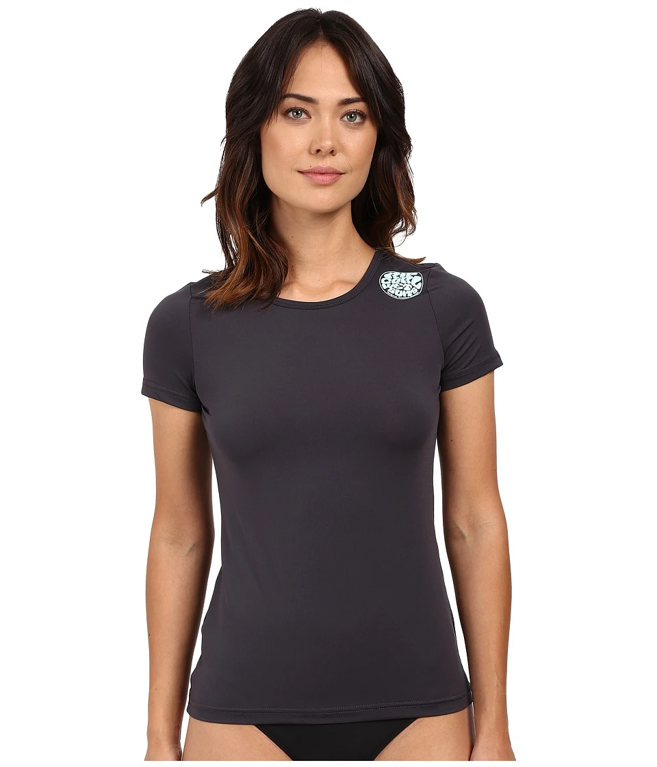 Rip Curl Whitewash Loose Fit Short Sleeve (charcoal) 3 Rip Curl Whitewash Loose Fit Short Sleeve (charcoal)